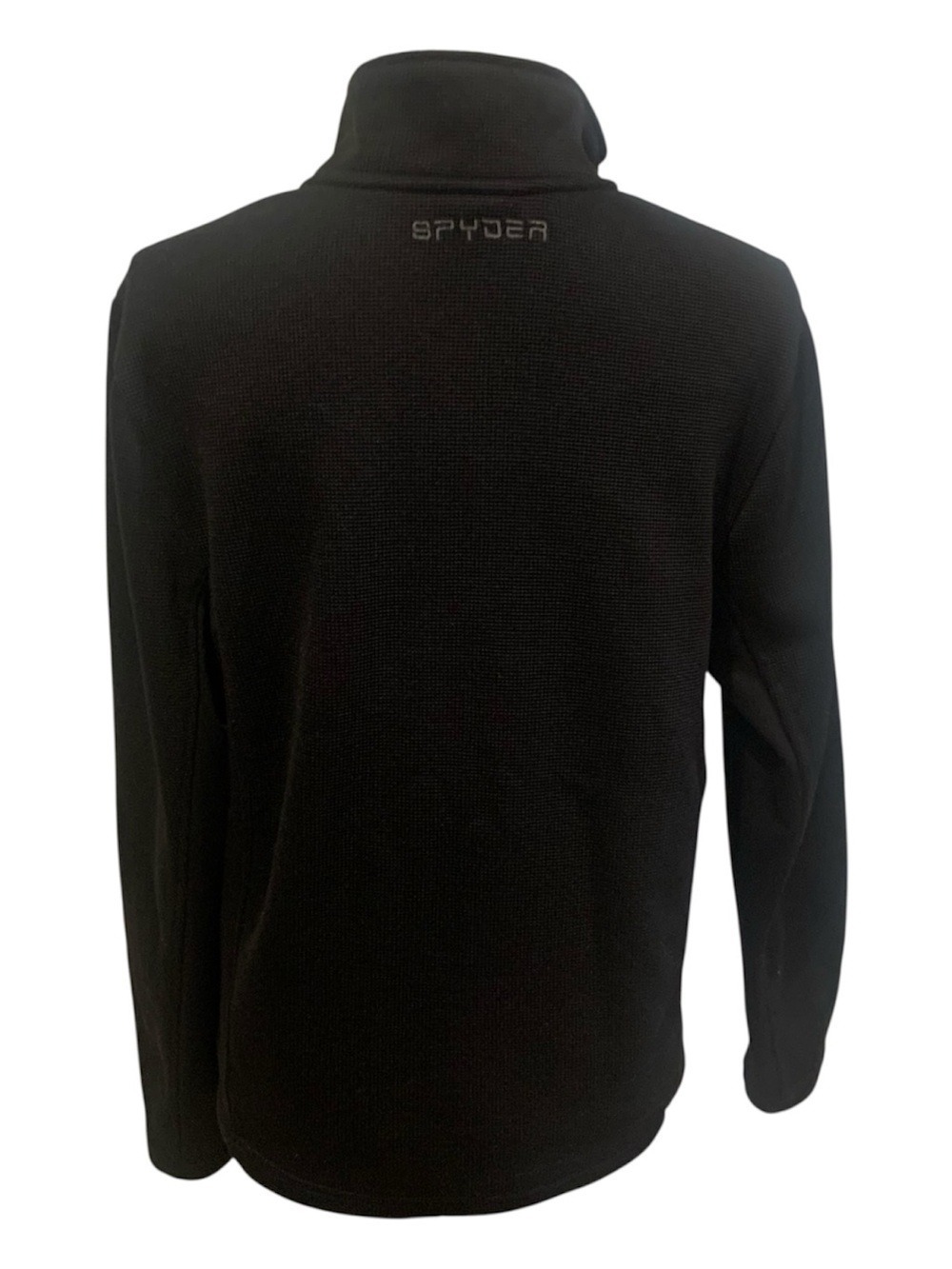 SPYDER Black Half-Zip Stryke Fleece Pullover Jacket Mens Medium - Picture 5 of 11